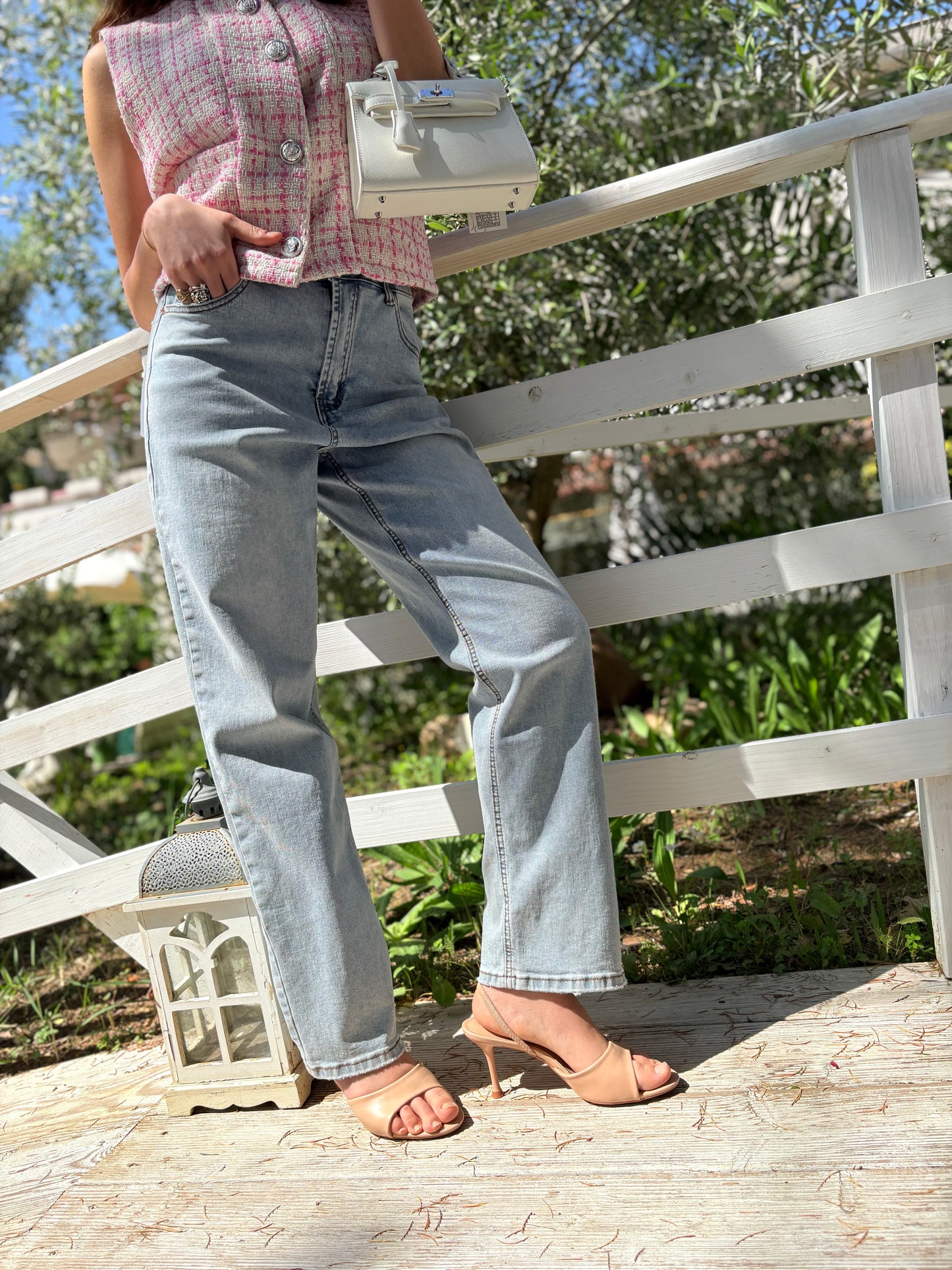 Jeans Beatrix Chiaro