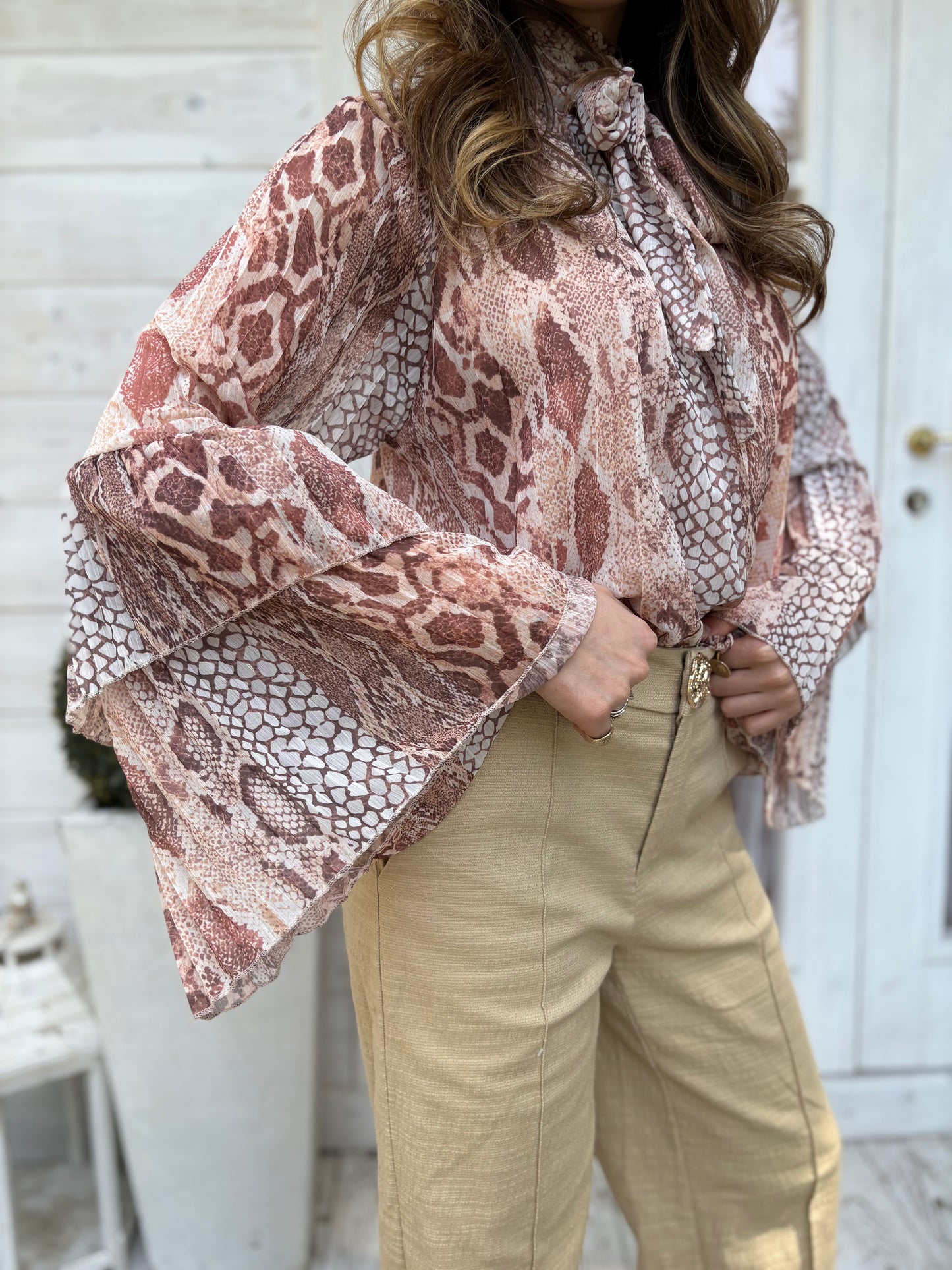 Camicia Snake by Lumina