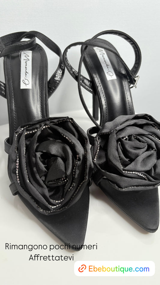 Scarpa Donna Black Rose