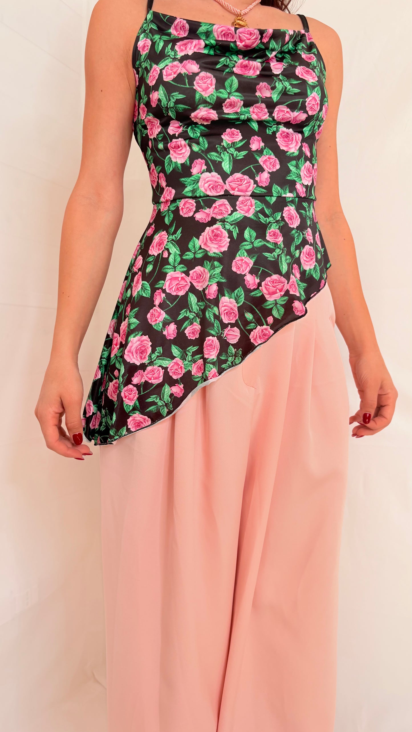 Maglia Flower Pink