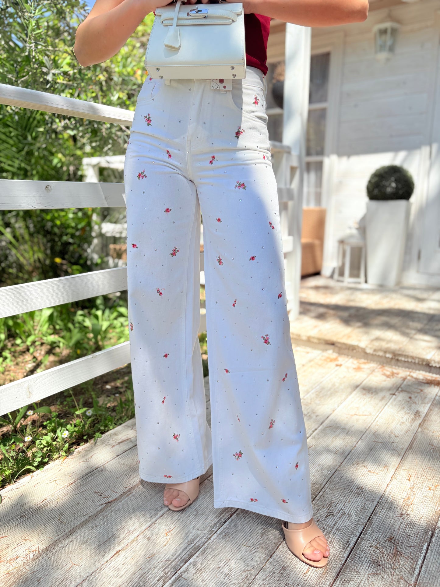 Jeans Spring Flower