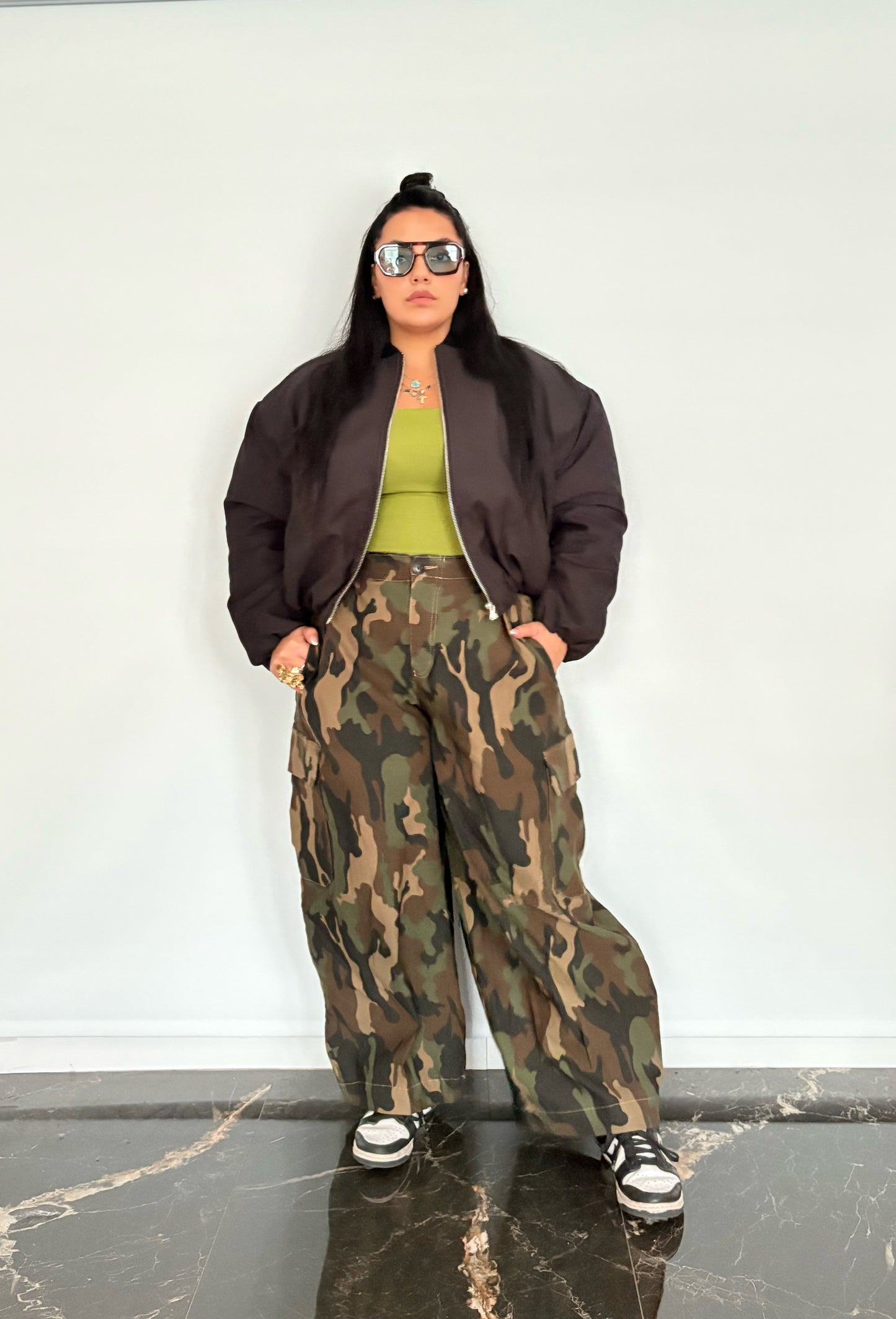 Bomber Black By Lumina