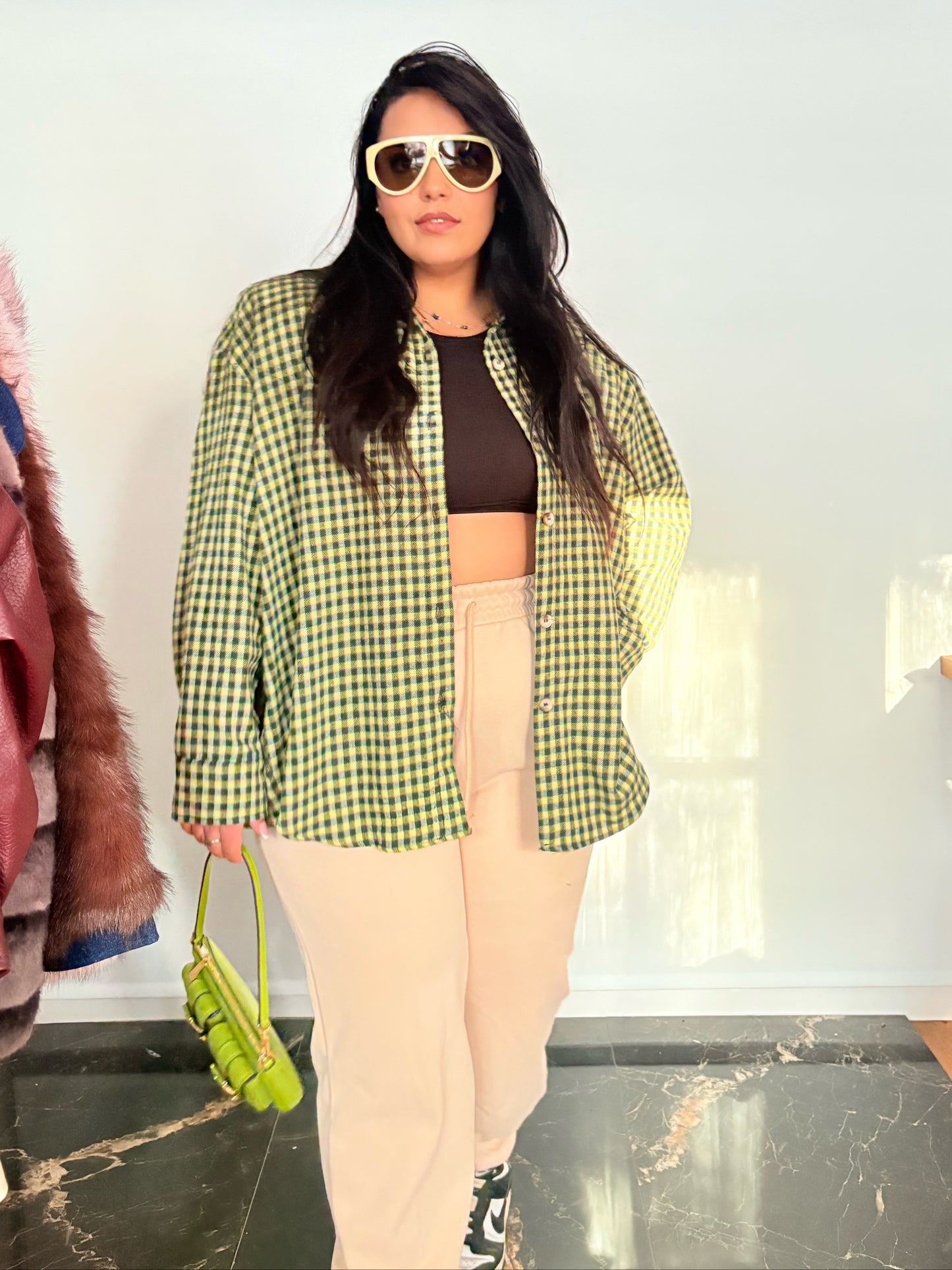 Pantalone Tuta Beige