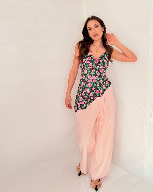 Maglia Flower Pink